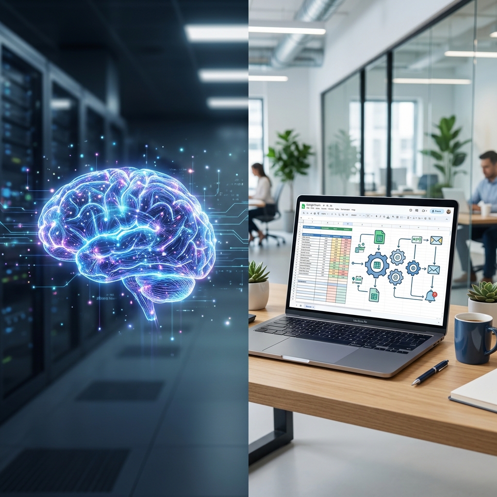 IA vs Automatización: Lo que tu PYME necesita de verdad hoy